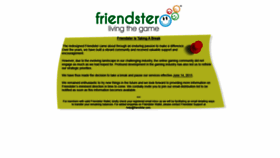What Friendster.com website looked like in 2018 (5 years ago)
