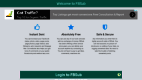 What Fbsub.de website looked like in 2018 (5 years ago)