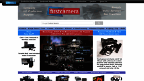 What Firstcamera.com website looked like in 2018 (5 years ago)