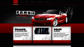 What Freshcars.cz website looked like in 2018 (5 years ago)