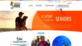What Ffrs-retraite-sportive.org website looked like in 2018 (5 years ago)