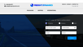 What Freightdynamics.com website looked like in 2018 (5 years ago)