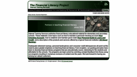What Finlitproject.com website looked like in 2018 (5 years ago)