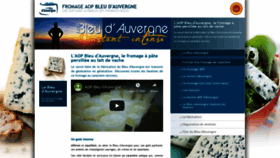 What Fromage-aop-bleu-auvergne.com website looked like in 2018 (5 years ago)