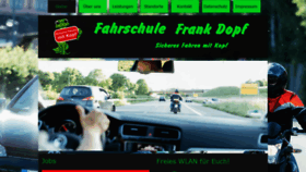 What Fahrschule-frank-dopf.de website looked like in 2018 (5 years ago)