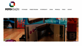 What Foto-ksiazki.pl website looked like in 2018 (5 years ago)