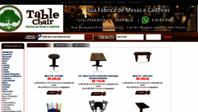 What Fabricademesasecadeiras.com.br website looked like in 2018 (5 years ago)