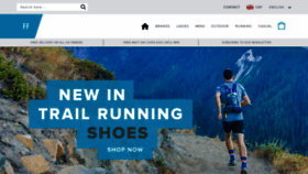 What Fitnessfootwear.com website looked like in 2018 (6 years ago)
