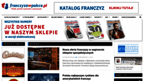 What Franczyzawpolsce.pl website looked like in 2018 (5 years ago)