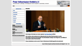 What Freie-volksmission.de website looked like in 2018 (5 years ago)