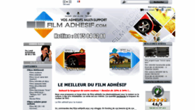 What Film-adhesif.com website looked like in 2018 (5 years ago)