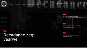 What Fuzz-mag.be website looked like in 2018 (5 years ago)