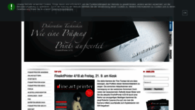What Fineartprinter.de website looked like in 2018 (5 years ago)