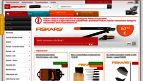 What Fiskars-shop.sk website looked like in 2018 (5 years ago)
