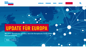 What Fdp.de website looked like in 2018 (5 years ago)