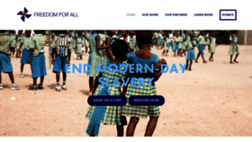 What Freedomforall.org website looked like in 2018 (5 years ago)