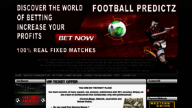 What Football-predictz.com website looked like in 2018 (5 years ago)