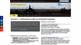 What Farnost.cz website looked like in 2018 (5 years ago)