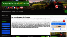 What Farmingmods2015.com website looked like in 2018 (5 years ago)