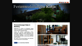 What Ferienwohnungen-in-bamberg.de website looked like in 2018 (5 years ago)