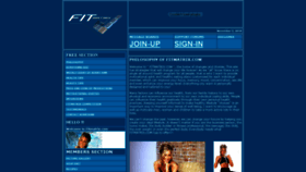 What Fitmatrix.com website looked like in 2018 (5 years ago)