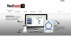What Facthum.com website looked like in 2018 (5 years ago)