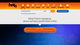 What Finta.pl website looked like in 2018 (5 years ago)