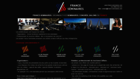 What France-seminaires.com website looked like in 2018 (5 years ago)