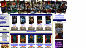 What Fantasybolt.hu website looked like in 2018 (5 years ago)