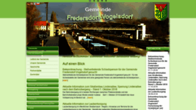 What Fredersdorf-vogelsdorf.de website looked like in 2018 (5 years ago)