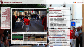 What Fedpival.es website looked like in 2018 (5 years ago)