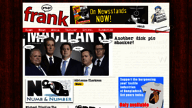 What Frankmag.ca website looked like in 2018 (5 years ago)