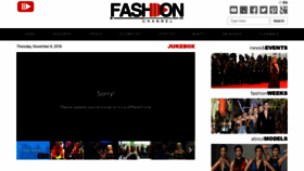 What Fashionchannel.it website looked like in 2018 (5 years ago)
