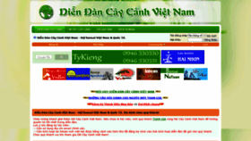 What Forum.caycanhvietnam.com website looked like in 2018 (5 years ago)