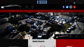 What Fas4cars.com website looked like in 2018 (5 years ago)