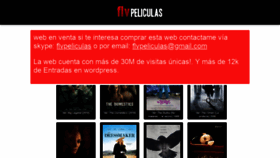 What Flvpeliculas.org website looked like in 2018 (5 years ago)