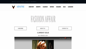What Fashionaffairmagazine.com website looked like in 2018 (5 years ago)