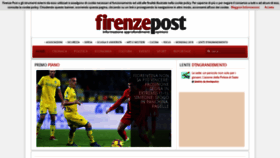 What Firenzepost.it website looked like in 2018 (5 years ago)