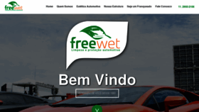 What Freewet.com.br website looked like in 2018 (5 years ago)