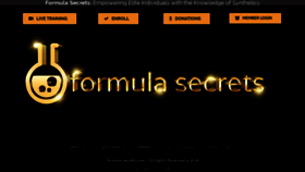 What Formula-secrets.com website looked like in 2018 (5 years ago)