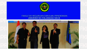 What Fkip.upr.ac.id website looked like in 2018 (5 years ago)