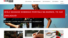What Franczyza-grene.pl website looked like in 2018 (5 years ago)