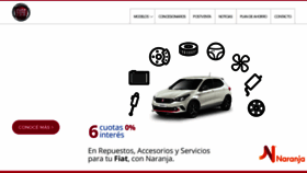 What Fiat.com.ar website looked like in 2018 (5 years ago)