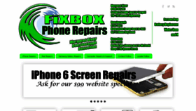What Fixbox.com.au website looked like in 2018 (5 years ago)