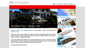 What Fazana-apartments.com website looked like in 2018 (5 years ago)