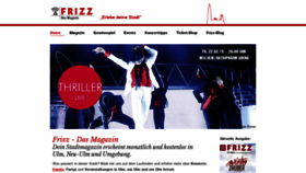 What Frizz-ulm.de website looked like in 2018 (5 years ago)
