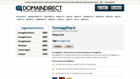 What Formaggidop.it website looked like in 2018 (5 years ago)