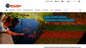 What Fifshop.de website looked like in 2018 (5 years ago)