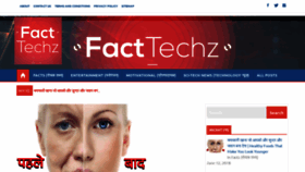 What Facttechz.com website looked like in 2018 (5 years ago)