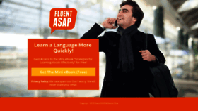 What Fluentasap.com website looked like in 2018 (5 years ago)